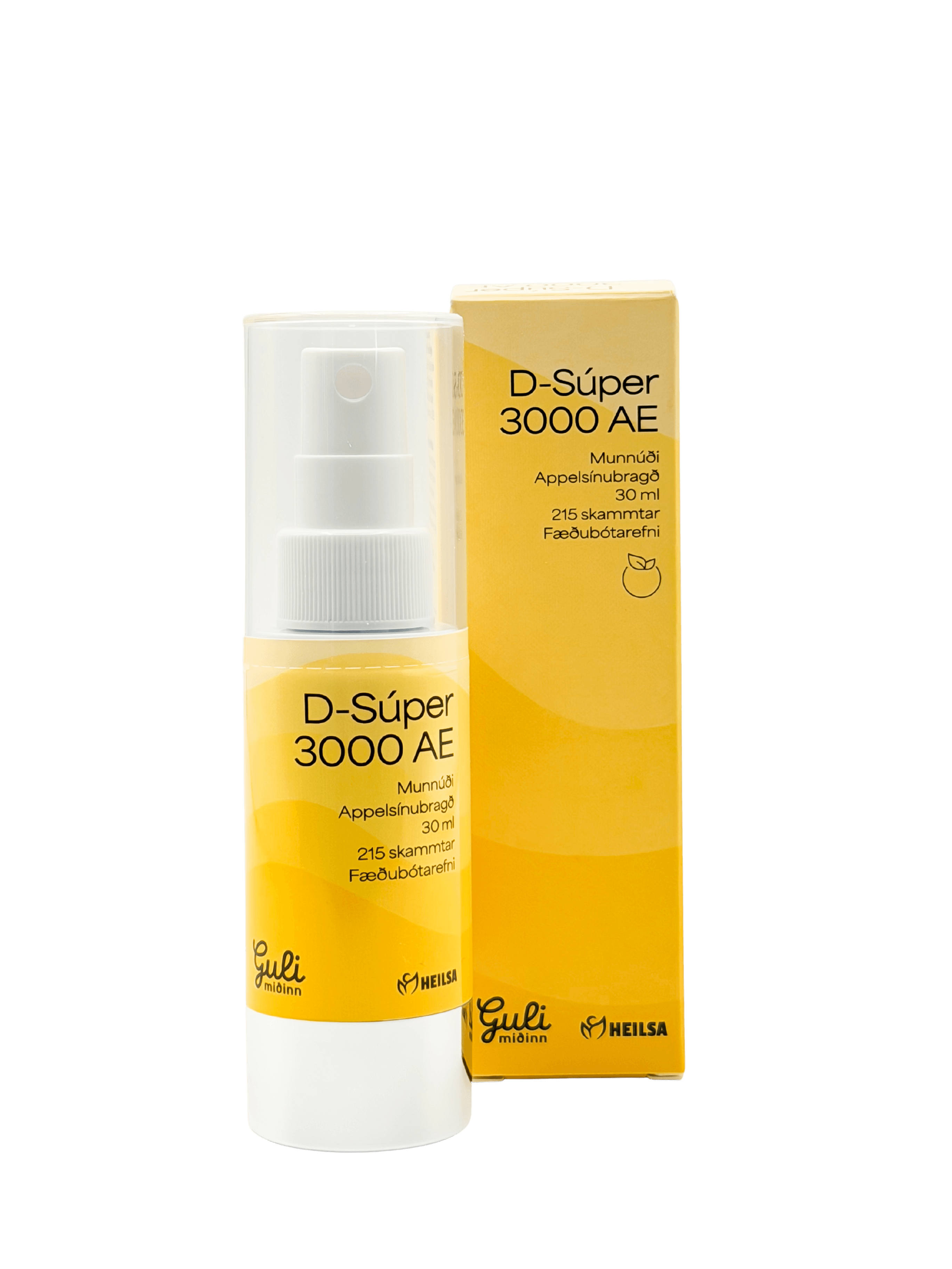 Guli Miðinn D súper 3000 munnúði 30ml