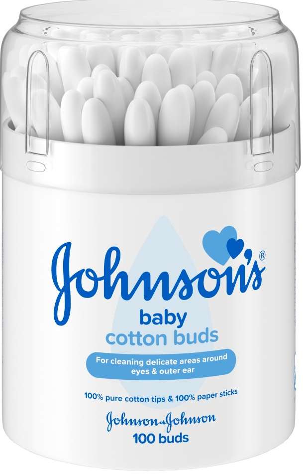 Johnson´s Baby Eyrnapinnar 100stk