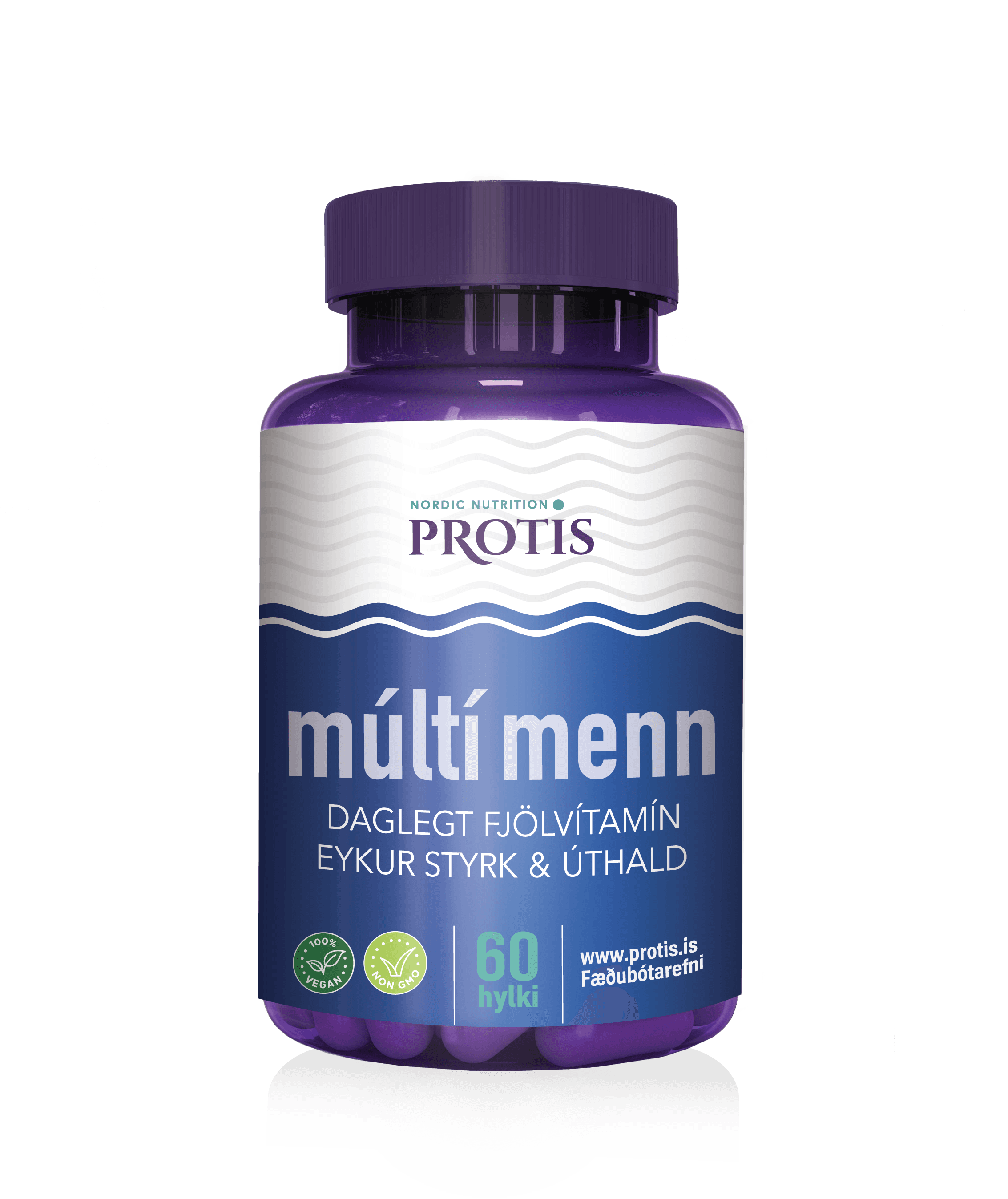 Protis Múltí Menn 60 hylki