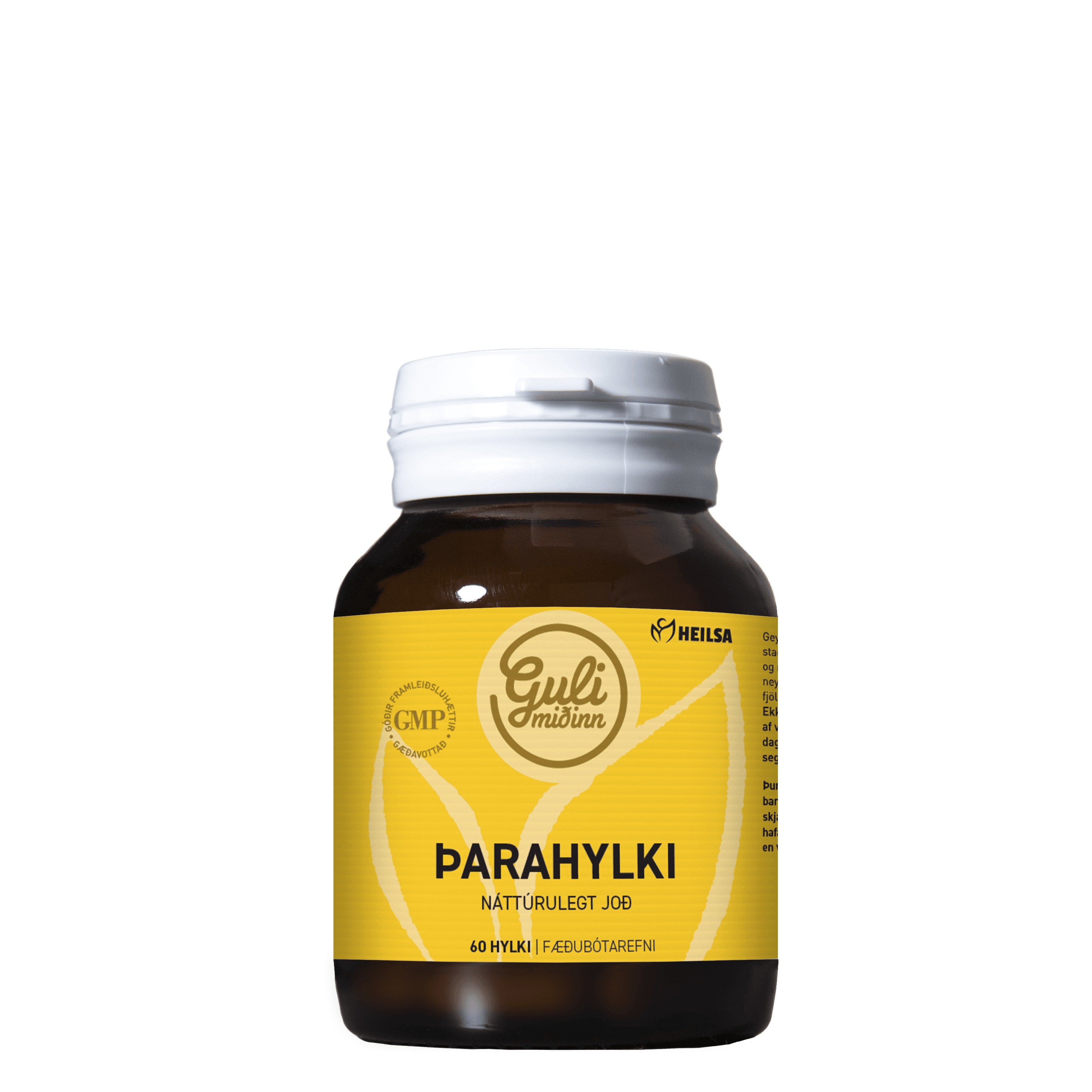 Guli Miðinn Þarahylki 120stk