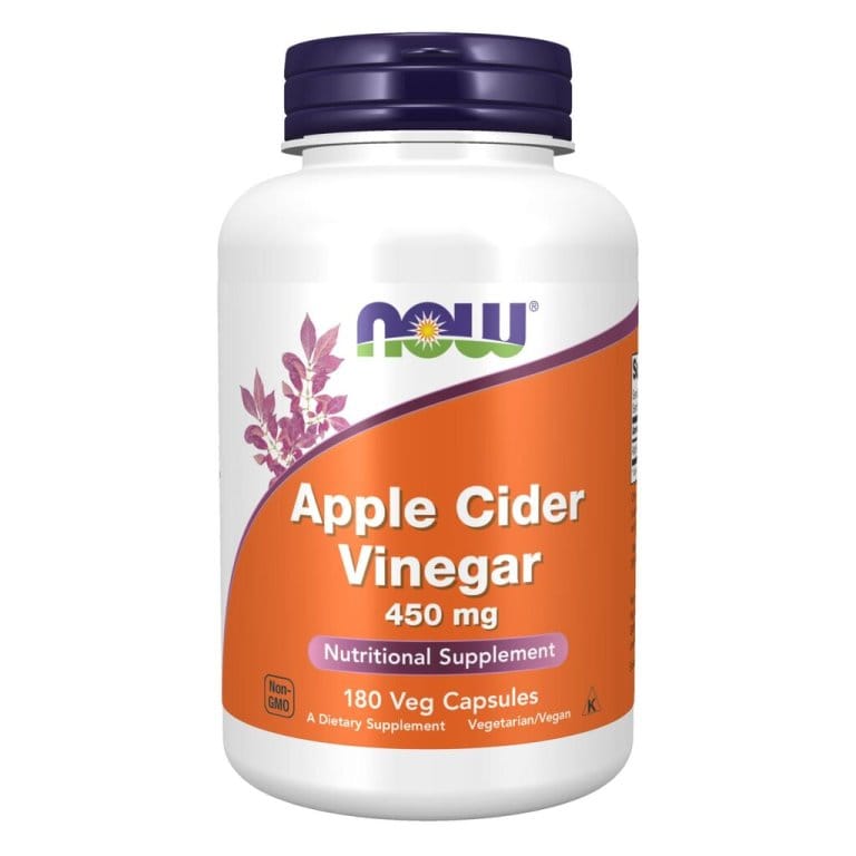 NOW Apple Cider Vinagar 180stk